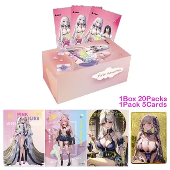 Най-новите са подбрани картичка Pink Beauties 2 Goddess Story Card Waifu Card Момиче Party ACG CCG TCG Booster Box Doujin Играчки и подаръци за хоби