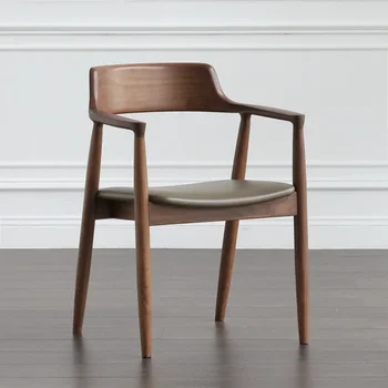 Креативен Минималистичен стол 2PS Nordic Lounge Грим Модерен Кожен стол за възрастни Модерен Дизайн на Офис Мебели за дома Sillasn
