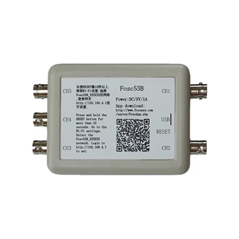 Fosc53b Безжичен Wi-Fi И 5-Канален USB Осцилоскоп Виртуално Съхранение на Данни Дървар Събиране на Данни за резервни Части, За Инструменти за Техническо Обслужване на автомобили