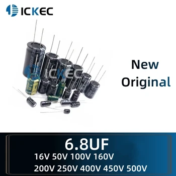 Этилированные вградени електролитни кондензатори 6,8 ICF 16 50 100 160 200 250 400 450 500 В