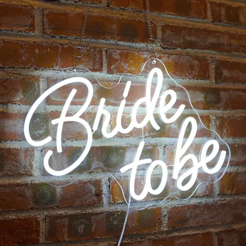 Изработена по поръчка Ръчно изработени името на Логото на билборд Flex LED Здравей Прекрасна Неонова Светлина Акрилна дъска custom bride to be неонова реклама