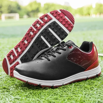 Нови водоустойчиви маратонки за голф, мъжки външни размери 39-47, устойчива на плъзгане удобни обувки, удобни обувки за бягане