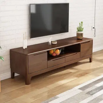 Дървена универсална поставка за телевизор в скандинавски стил, Ретро чекмеджето, маса за телевизор в спалнята, Бюфети, мобилен, телевизор, Мебели Soggiorno За хол