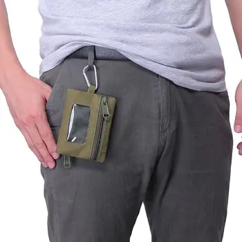 Чанта EDC, водоустойчив поясная чанта, уличен в чантата си с плетене на една кука, пътен чантата за къмпинг, държач за ключове, кутия за пари, мини-портфейл за монети