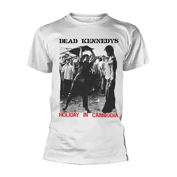 DEAD KENNEDYS - ПОЧИВКА В КАМБОДЖА (БЯЛ) Бяла тениска малка