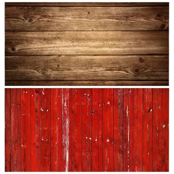 Червени дъски, прости селски фон от дърво навес, противоскользящий килим за пода от Ho Me Pipi За модерния домашен интериор дневна