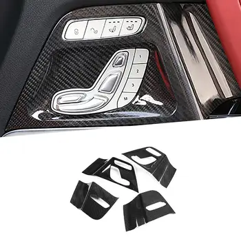 Ключ за Регулиране на Седалката на Вратата на Колата е От Въглеродни Влакна, Наслагване на Рамки, Декориране За Mercedes Benz G Class W464 G500 G63 AMG 2019 2020