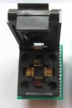 Позлатен адаптер SA663 за преобразуване на PQFP / LQFP / QFP / TQFP32 в DIP32 за запис на горящата четка