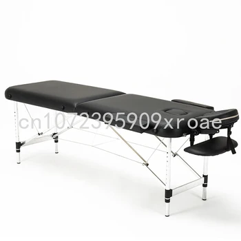Сгъваема косметичка Професионални преносими маси за спа масаж Лесно Сгъваема чанта с Мебели за интериора от алуминиева сплав