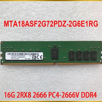 1БР за MT RAM 16GB 16G 2RX8 2666 PC4-2666V DDR4 Памет MTA18ASF2G72PDZ-2G6E1RG 
