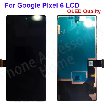 Добро качество на OLED LCD За Google Pixel 6 Екрана на Дисплея Pixel6 С Рамката на тъчпада Дигитайзер За Google Pixel 6 LCD
