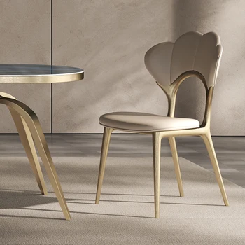 Европейският кухненски кът, стол, маса, Луксозни дизайнерски столове за дневна, метални конферентни зали за комици, украса за интериора