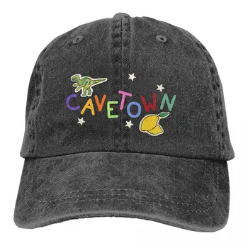 Дамски шапка Meme Multicolor Шапка, мъжка шапка с козирка, най-добрите подаръци за фен арт Cavetown за киноманов, персонални шапки, защитено с козирка