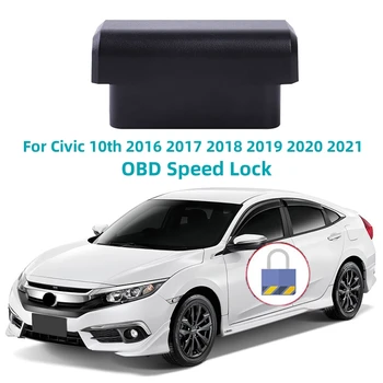 Устройство за затваряне на вратата на колата OBD Модул за автоматично заключване на скоростта Отключване за Honda Civic 10th 2016 2017 2018 2019 2020 2021