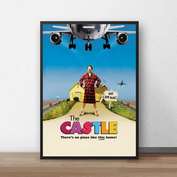 Замъкът Е Класически Плакат На Филма Платно Художествена Печат Декорация На Дома, Стенни Живопис (Без Рамка)