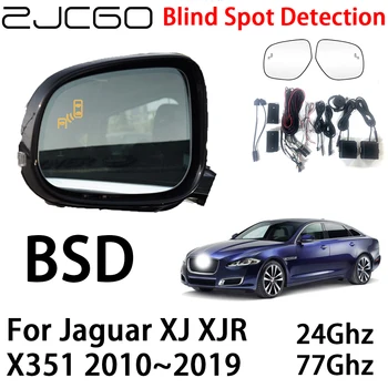 ZJCGO Автомобили BSD Радарът на Системата за Предупреждение За Откриване на Слепи Зони Предупреждение За безопасно Шофиране за Jaguar XJ XJR X351 2010 ~ 2019