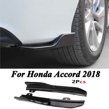 За Honda Accord 2018 Ярко-черни/матово-черни крилца задната броня на автомобила, сплитери странични прагове, спойлер, тампон върху страничното крило