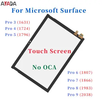Сензорен Екран за Microsoft Surface Pro 3 1631 Pro 4 1724 Pro 5 1796 Pro 6 1807Pro 7 Pro 8 1983 Pro 9 2038 Сензорен Дигитайзер Стъкло