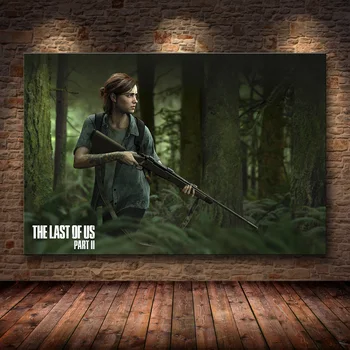 Игра The Last of Us Картина на платно в жанра на ужасите 