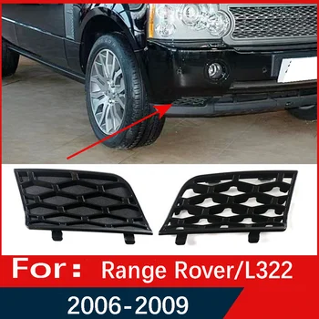 Решетка на радиатора предна броня на автомобила, ABS Решетка на входящия въздух за Land Rover Range Rover L322 4.2 L 2006 2007 2008 2009