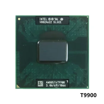 Процесор Intel Core 2 Duo T9900 SLGEE CPU 6M 35W 3,0 Ghz, двуядрен двухпоточный процесор PGA478