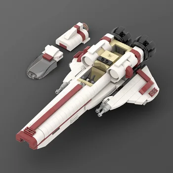 MOC Battlestarss-Galactica Colonialed-Vipers MK1 Wars градивните елементи на Космически Кораб Тухли Високотехнологичните Модели на Играчки, Подарък за Децата На Рожден Ден