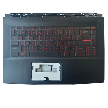Нова клавиатура за лаптопа в САЩ и горния капак, за друго за ръце за MSI GF65 16W1 GF65VR с подсветка