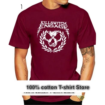 Мъжка тениска с Емблемата на Черепа Killswitch Engage