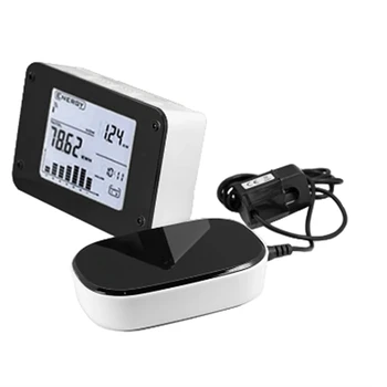 Безжичен монитор електроенергия за проследяване на потреблението на енергия в реално време за еднофазно или трифазен зададено измерване на мощността на Трайни Лесен за използване