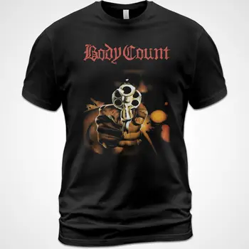 Памучен тениска унисекс, музикална тениска Body Count Ice-T Ърни C Juan of the Dead