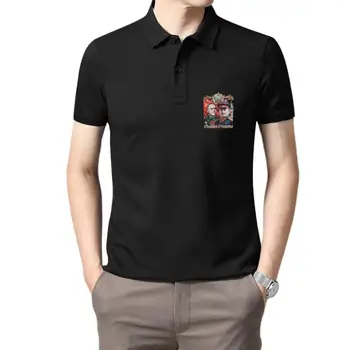 Мъжки облекла за голф, Победителите Бръмбари И Сталин на Ден На Победата 9 май, цвят черен, Памучен тениска поло 011416 за мъже