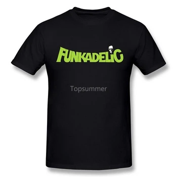 Мъжка тениска с логото на Parliat Funkadelic Skull, Черна тениска, Забавна тениска, на Новост, Тениска за жени