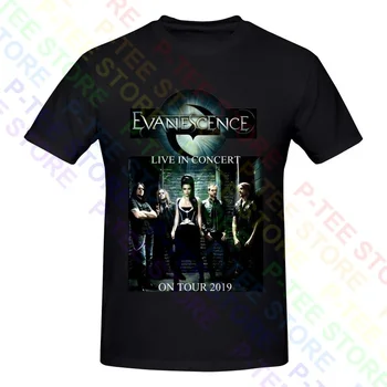 Ограничен турне През 2019 г. Evanescence Live In Concert на тениска от памук в ретро стил