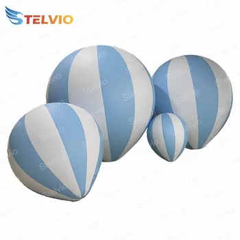 Декоративна гумена топка от PVC, рекламирующий фланец топка за парти