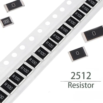 100шт 2512 SMD чип фиксиран резистор 1 W 1% 50шт 2512 SMD чип фиксиран резистор 0R 0.001 R 0.005 R 0.01 R 0.05 R 0.1 R 0.33 R 0.5 R 1R 10R
