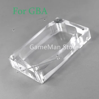 За GBA акрилна кутия с магнитна като всмукване капака висококачествена прозрачна акрилна кутия за дисплея на GameBoy Advance GBA