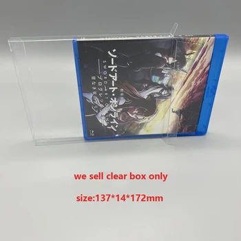 5 бр. Прозрачна кутия за превключвател NS Blu-ray BD пластмасова кутия за събиране, защитен калъф за дисплея