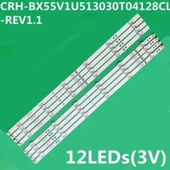 Led ленти осветление за CRH-BX55V1U513030T04128CL-REV1.1 H55B7100 H55B7100UK H55B7300 U55E9000H HD550V1U51-T0L4\S0\GM