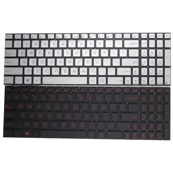 Новата клавиатура с подсветка за ASUS N551 G58 N552 G771 GL552 GL551 ZX50J FX-PLUS PRO6700 6300 FX50